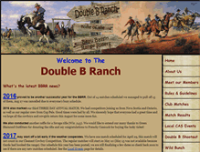 Tablet Screenshot of doublebcowboys.com